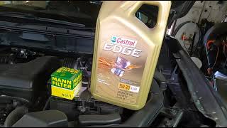 Nissan Rogue XTrail Oil and Filter Service [upl. by Neira]