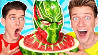 Insane Food Art Challenges amp How To Make The Best Disney Avengers DIY Edible Art  Collins Key [upl. by Ahsiener]