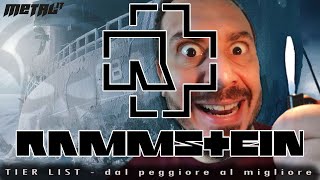 TOP 10 RAMMSTEIN TIER LIST dal peggiore al migliore [upl. by Prasad]