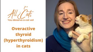 Overactive thyroid hyperthyroidism  in cats [upl. by Weisberg230]