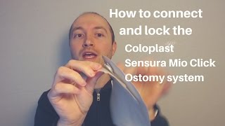 How to use the Coloplast Sensura Mio Click 2pc coupling and lock [upl. by Nnahaid]