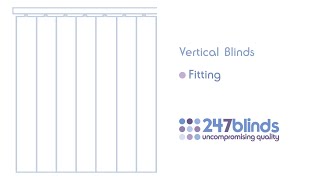 Vertical Blind Fitting Instructions [upl. by Ennaegroeg]