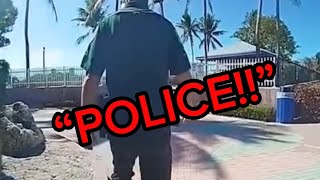 MAN STALKS GIRL ACROSS US  Police Bodycam Footage [upl. by Syah]