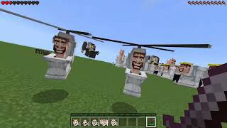 Skibidi Toilet ADDON The Skibidi Update in Minecraft PE [upl. by Kennett]