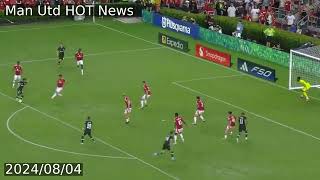 Video Casemiro humbled Fabio Carvalho opens scoring vs Man United in opening 10 minutes [upl. by Kissie]