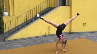 Radschlag Rad lernen Cartwheel Tutorial turnen by Haley 💗 Haleys Turnwelt [upl. by Casavant]