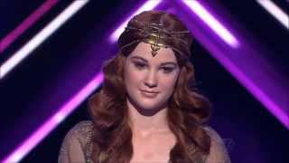 Bella Ferraro Ray Of Light  The X Factor Australia 2012  Live Show 4 TOP 9 [upl. by Marr]