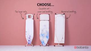 How to choose your Brabantia ironing cover  Brabantia [upl. by Chilcote386]