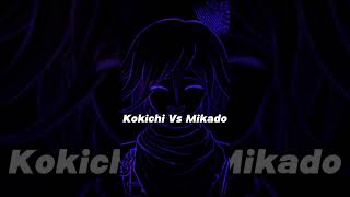 Kokichi Oma Vs Mikado Sannoji capcut danganronpa sdra2 kokichiouma mikado danganronpav3 [upl. by Knepper]