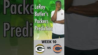 Packers vs Bears Leroy Butler makes his prediction for NFL game [upl. by Zemaj]