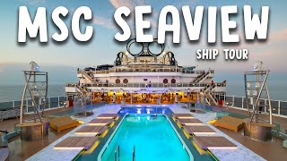 MSC Seaview Ship Tour  Full Tour of the Ship 🚢 [upl. by Joacimah]