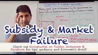 Y1 30 Subsidy and Market Failure [upl. by Barnabas]