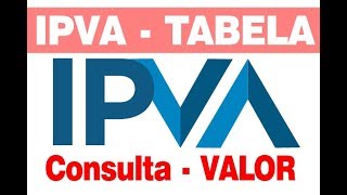 IPVA 2024 Tabela Consulta Valor Pagamento [upl. by Millburn]