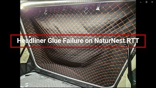 Liner Failure on NaturNest Roof Top Tent [upl. by Vinay]