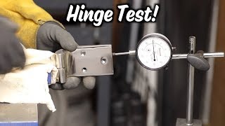 TBP Stainless Hinges  Unbox and Unscientific test [upl. by Nelo]