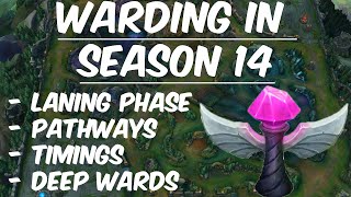 Warding in Season 14 Part 2 Laning Phase  Pathways Timings and Deep Wards [upl. by Nivart890]