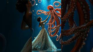 A Woman Fuses with A Octopus on AGT americagottalent agt magic talent shorts [upl. by Mureil]