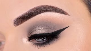 Gray Eye Makeup Tutorial  Natasha Denona Biba Palette [upl. by Nive]