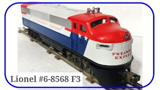 The Loneliest F3  Lionel MPCs Preamble Express [upl. by Azpurua]