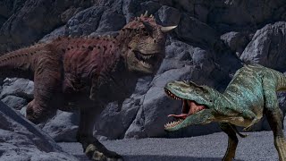 Carnotaurus vs Gorgon and Aladar [upl. by Dor]