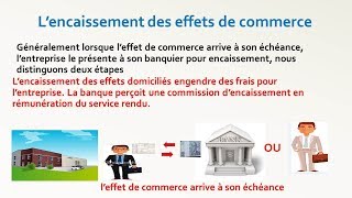 les effets de commerce CG2 partie 6  L’encaissement des effets de commerce [upl. by Mattah93]