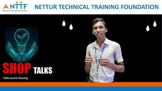 SHOPTALK DIPLOMA IN TOOL ENGINEERING AND MANUFACTURING  NTTF  VELLORE [upl. by Bernt748]