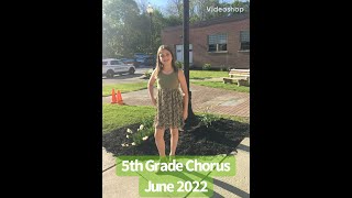 That Petrillo life –Nicole 5th grade chorus [upl. by Syramad535]