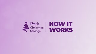 How to plan with Park Christmas Savings [upl. by Kerstin]