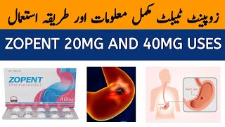 Zopent 40 mg Uses in Urdu  Zopent 20 mg  Zopent 40 mg  Zopent Pantoprazole  Zopent Uses in Urdu [upl. by Alisha]