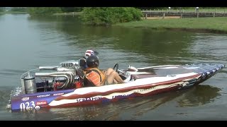 650HP Drag Boat Runs [upl. by Ahseken]