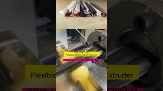 TPE TPV TPU soft strip extrusion line makes molding easier extruder TPV extruder [upl. by Dorita]