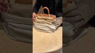 I got offered a HERMES BIRKIN bag👜😱💕 birkin25 birkin hermes hermesbag hermesbirkin haul [upl. by Aeslehs]