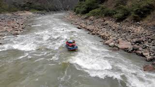 San Lucas Rapid  Marañón River Rafting Peru [upl. by Nudd]