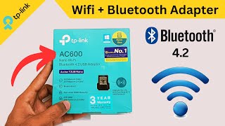 TPLINK Archer T2UB Nano WiFi  Bluetooth Adapter  AC600 WiFi Dongle for PC [upl. by Lowis693]