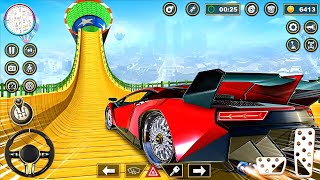 Impossible Tracks Car Stunts Racing  Mega Ramp Car Stunt Master Simulator 2024  Android GamePlay [upl. by Wadell]