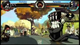 EVO 2012 Skullgirls Top 8  Duckator vs rylander [upl. by Asillem]