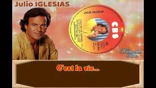 Karaoke Tino  Julio Iglesias  C est ma vie [upl. by Solracsiul]