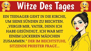 😂 lustige Witze  Ein Teenager Geht In Die Kirche Um Seine…  Bester Witz des Tages😂 [upl. by Irrak559]