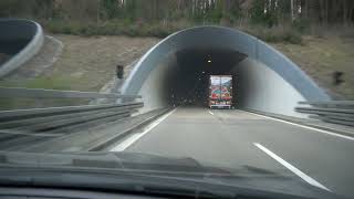 Driving between Mindelheim Germany and Bregenz Austria [upl. by Aggi137]