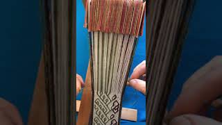 Tablet Weaving Diaries How I Weave Using the WeftLoop Technique [upl. by Aurora]