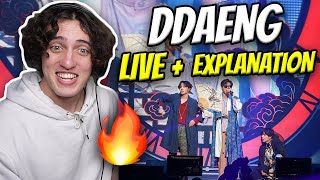 BTS  DDAENG Live Performance  Explanation  FAVORITE RAPLINE SONG 🔥 Reaction [upl. by Bessie]