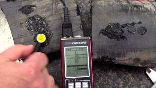 UT Pipe Thickness Test [upl. by Adieno]