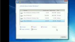 Evitar la creación de la partición de 100MB al instalar Windows 7 [upl. by Aleacem]