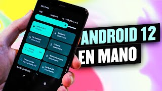 ¡¡¡ANDROID 12 OFICIAL ¡¡¡TODAS LAS NOVEDADES [upl. by Newnorb835]