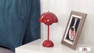 Flowerpot Table Lamp Portable [upl. by Washko]