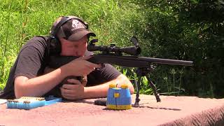 CVA Hunter 44 Magnum  Accuracy Test Plinking Woodchuck Hunt [upl. by Pretrice]