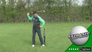 Golf Drill to help trigger the downswing [upl. by Ignace]