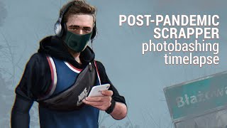 Character Photobashing timelapse [upl. by Samanthia]