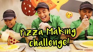 Pizza Making Challenge with the Mamshies [upl. by Valencia]