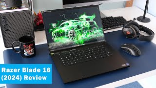 Razer Blade 16 2024 Review i914900HX RTX 4090 16quot 240Hz OLED [upl. by Annetta57]